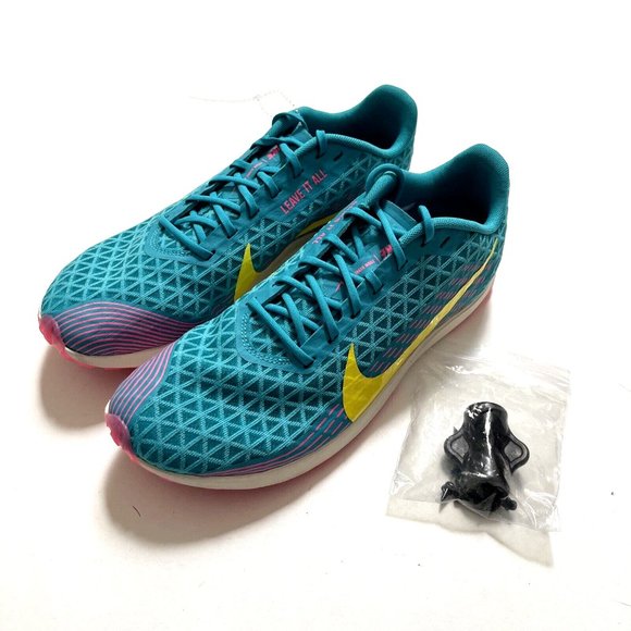 NWOB Nike Zoom Rival XC Size 11.5 AJ0854-301 Track Running + Spikes + Wrench - Picture 3 of 9